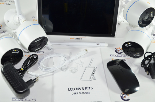 Комплект видеонаблюдения Wi-Fi Kit 4CH 2MP (10.1)